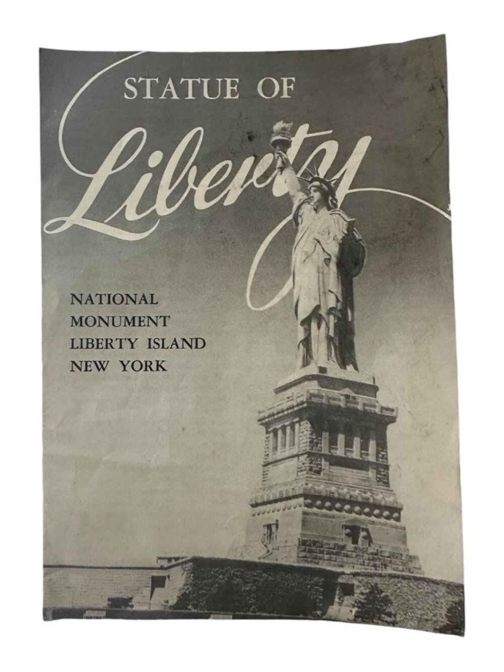 Vintage 1957 Statue of Liberty National Monument Brochure – NPS